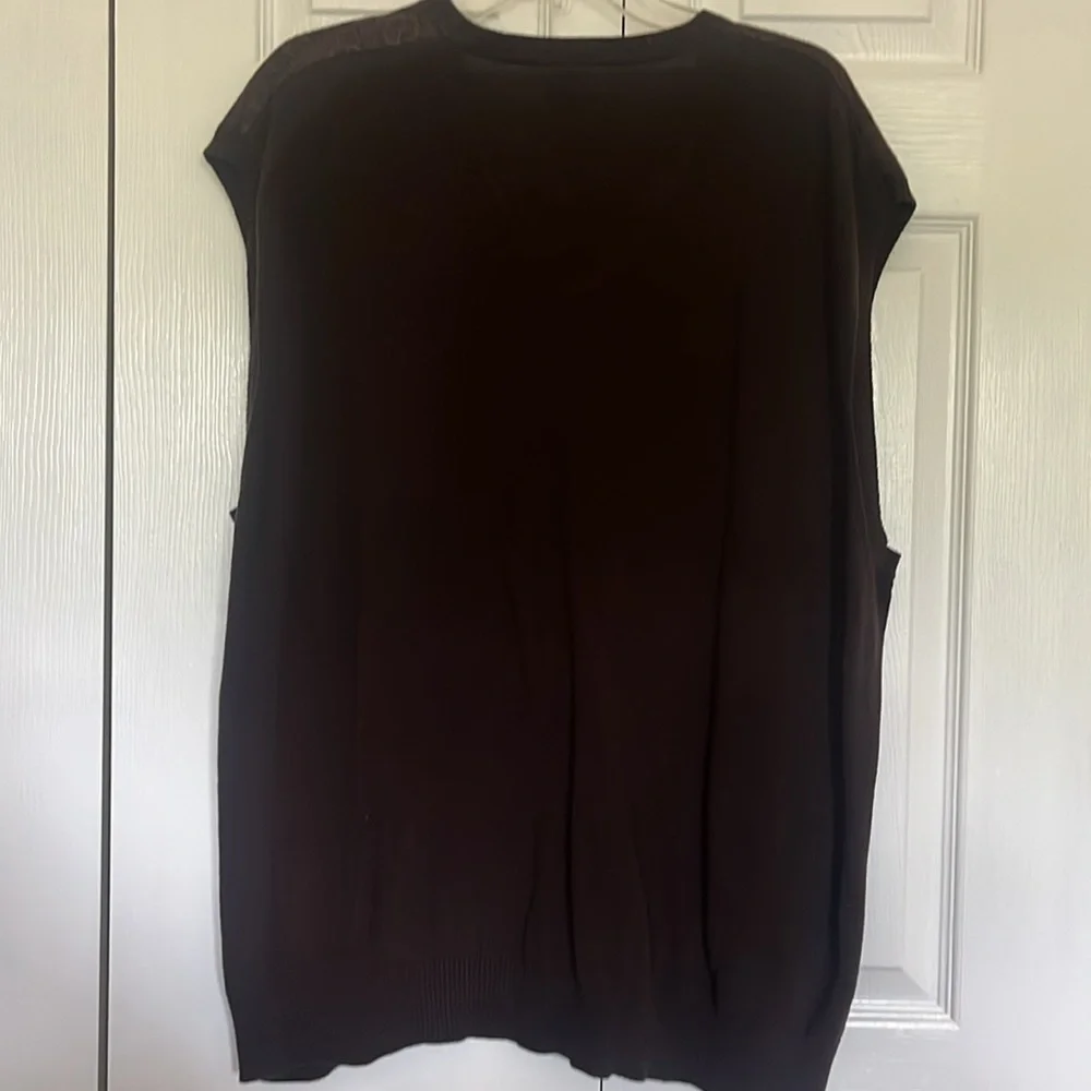 Savane Patterned Knit Vest - Picture 3 of 5
